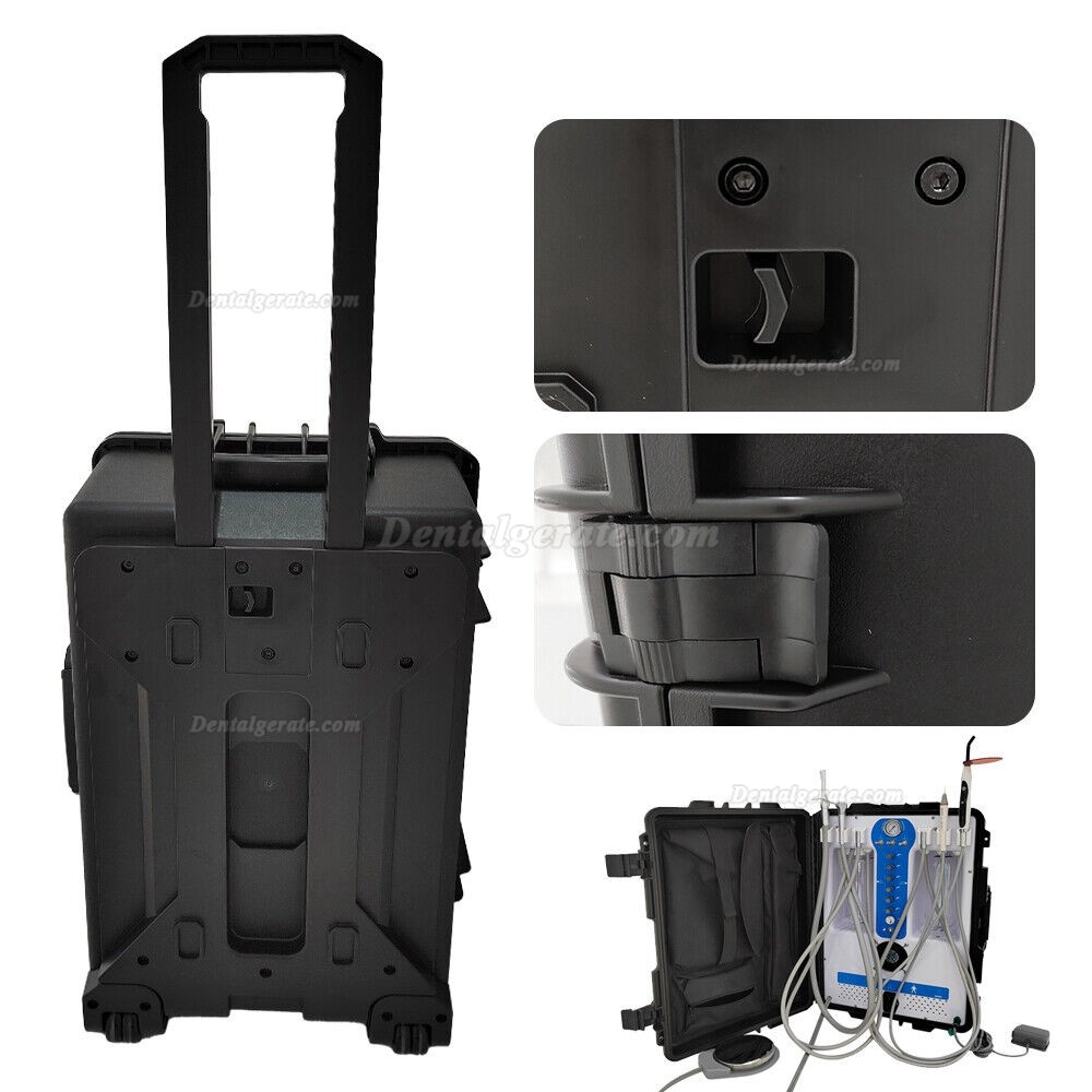Greeloy&reg; GU-P206S Mobile Zahn&auml;rztliche Behandlungseinheit ( Luftverdichter + Aush&auml;rtung Licht + Scaler)